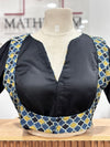 Urvi- Black/Blue Koti Blouse