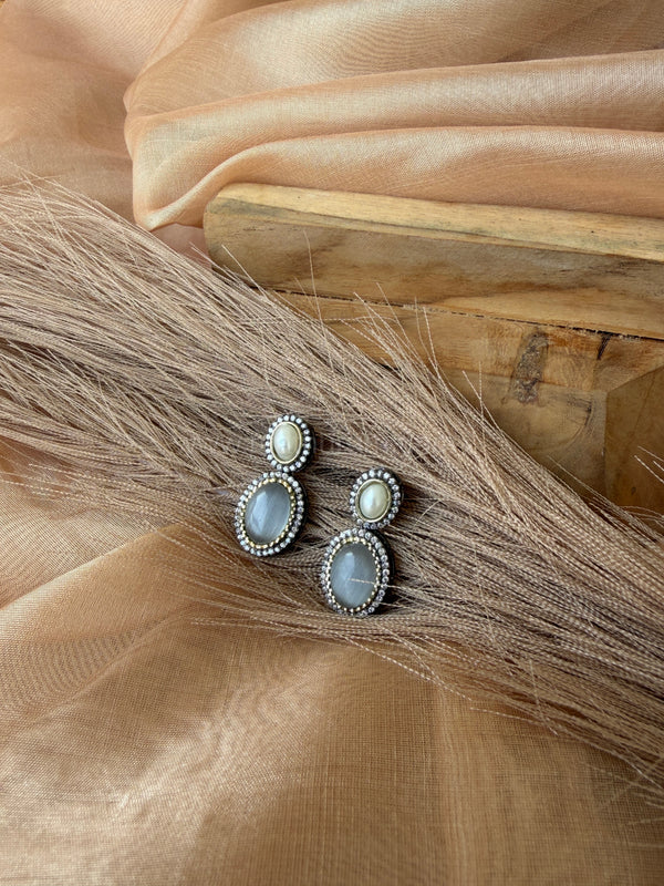 MILI- Grey Earring