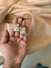 KIRA- White Earring