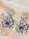 Nakshatra - Red Earring
