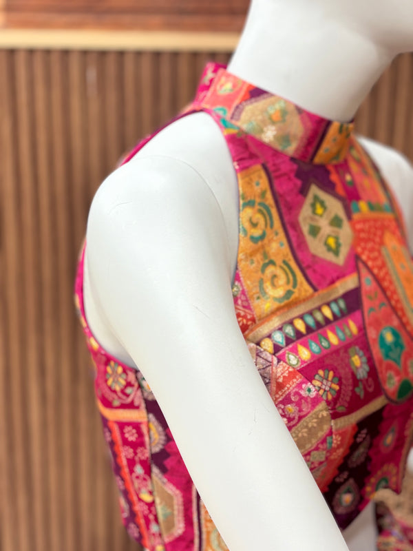 Driti - Multi Colour Sleeveless Blouse