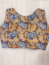 Hemanika- Maroon /Mustard Blouse (Sleeveless)