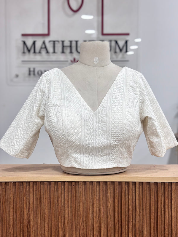 Venilla- White Blouse