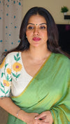 MAYURA - Green Saree