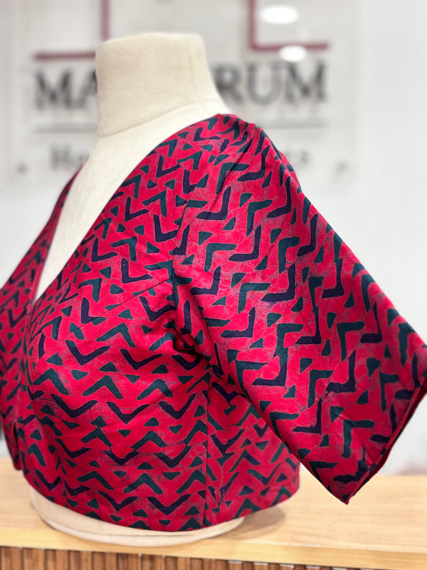 Mahi - Maroon Blouse