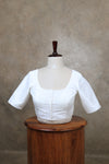 Sakshi- White Blouse