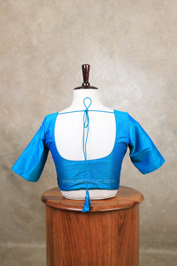 Sakshi- Turquoise Blouse