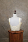 Nayan Plain- Cream Blouse