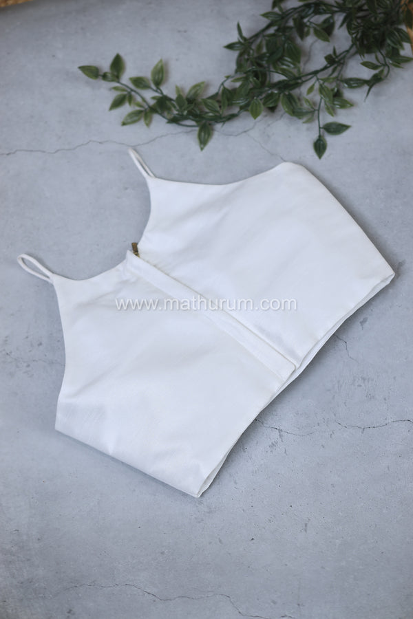 Mono Magic - White Blouse