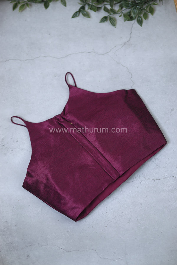Mono Magic - Wine Blouse