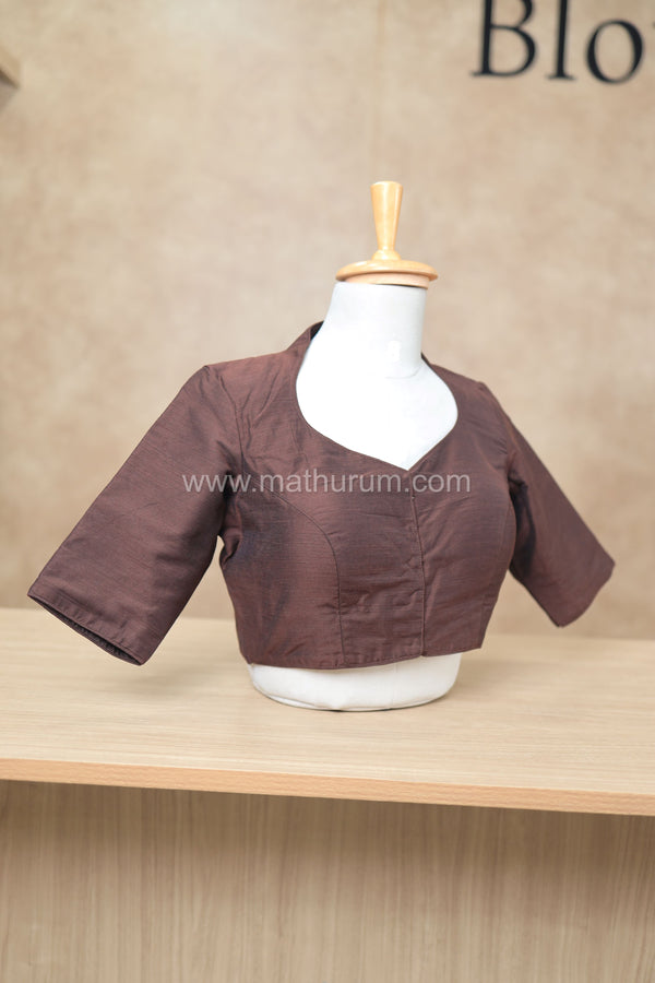 Diya - Brown Blouse