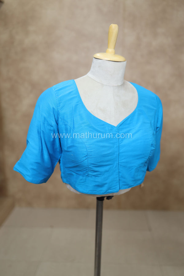 Diya - Sky-Blue Blouse