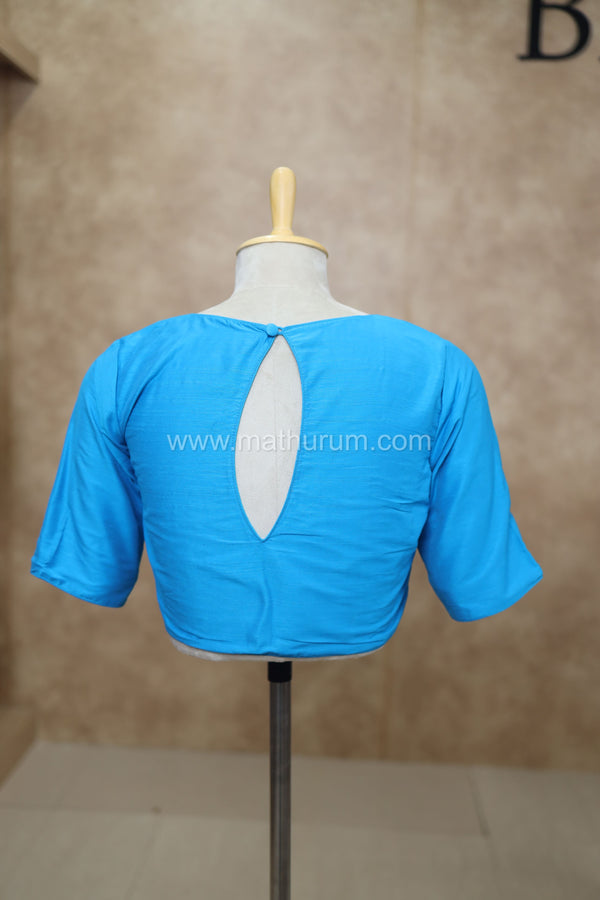 Diya - Sky-Blue Blouse