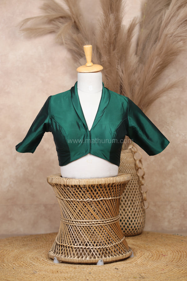 High Line - Bottle Green Blouse