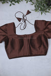 Sakshi- Brown Blouse