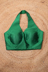 Luna - Green Blouse Sleeveless