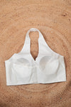Luna - White Blouse Sleeveless
