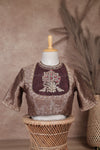 Sita- Brown Zardosi Blouse