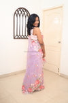 Carol- Lilac Embroidery Saree