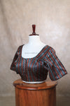 Leher- Black Blouse