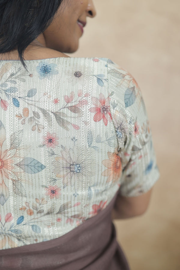 Mithra- Pastel Green Blouse
