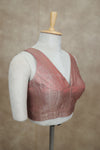 Megalai- Coral Blouse (Attachable Sleeves)