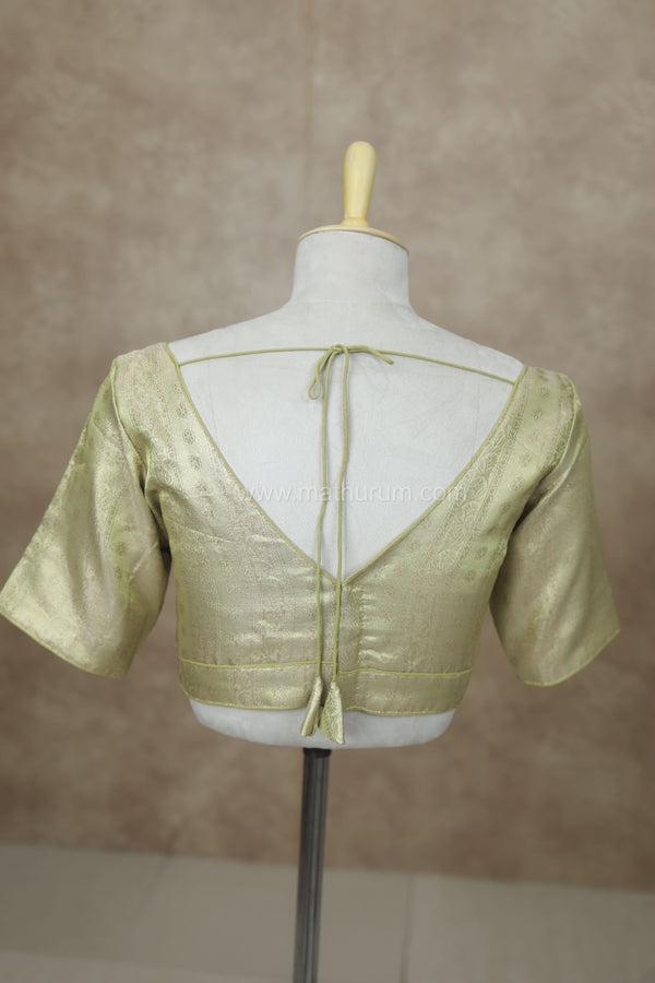 Megalai-Lemon Yellow Blouse