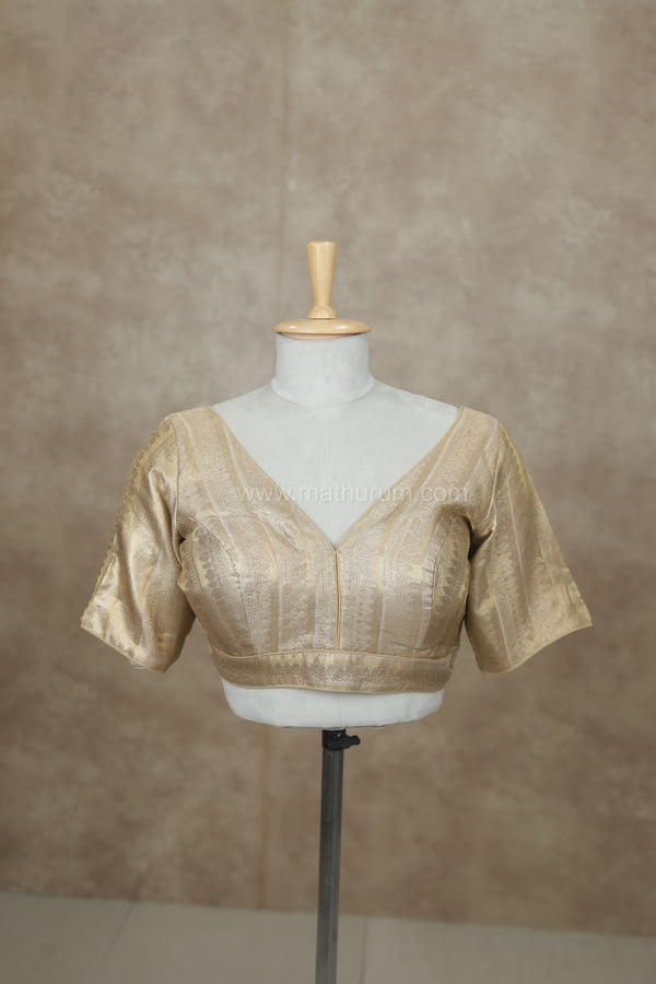 Megalai- Gold Blouse