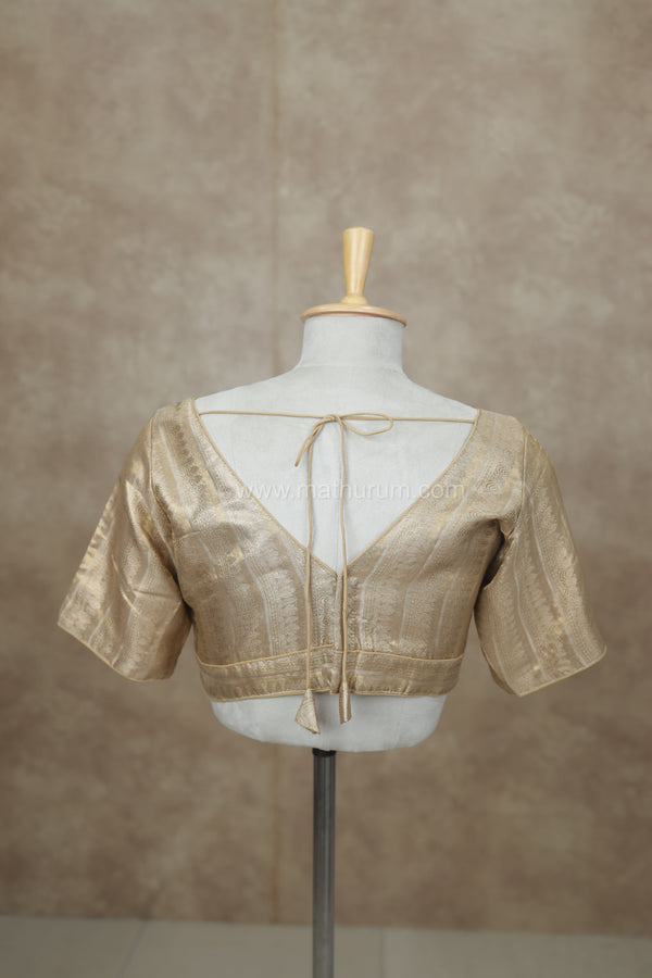 Megalai- Gold Blouse