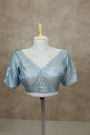 Megalai- Light Blue Blouse
