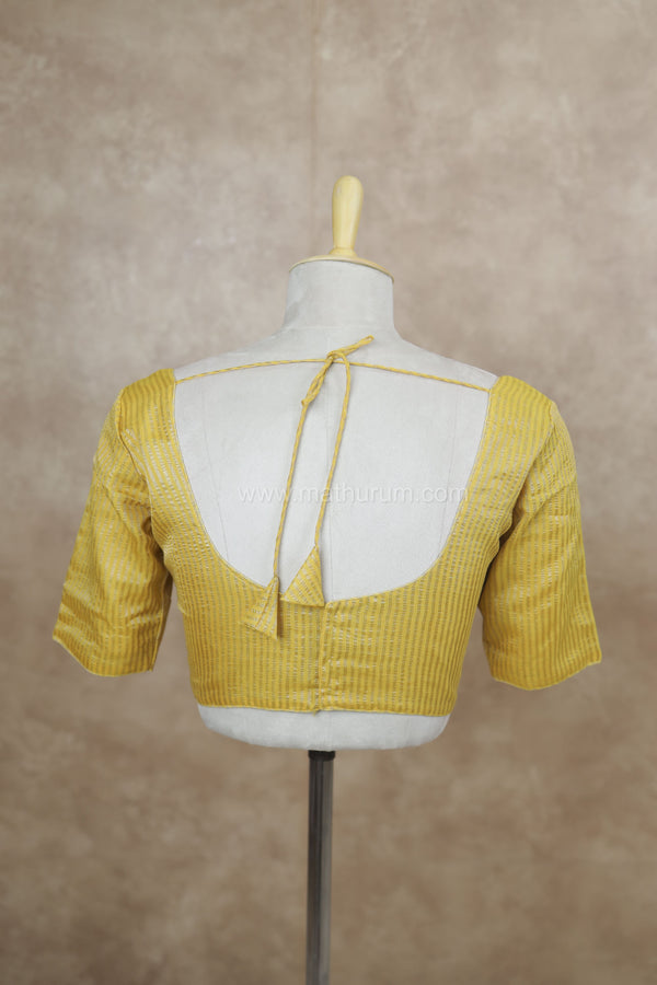 Zyra - Mustard Blouse