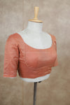 Zyra - Rust Orange Blouse