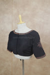Kolam - Black Embroidery Blouse