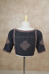 Kolam - Black Embroidery Blouse