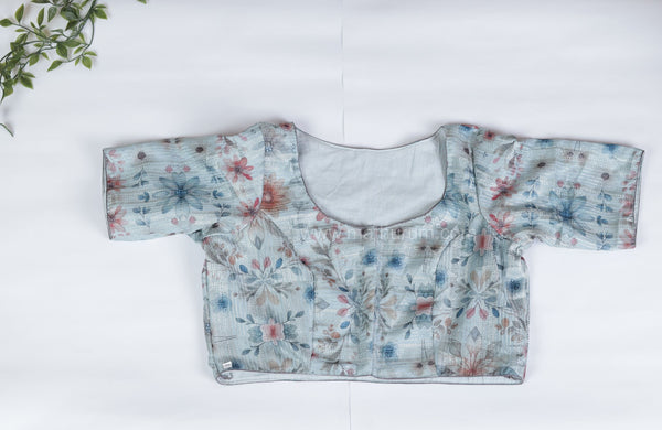 Mithra- Pastel Blue Blouse