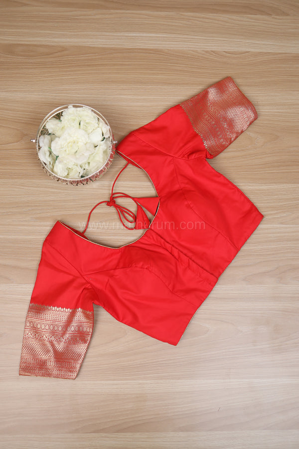 Vasudha - Red Blouse
