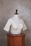 Vedika- Cream Blouse