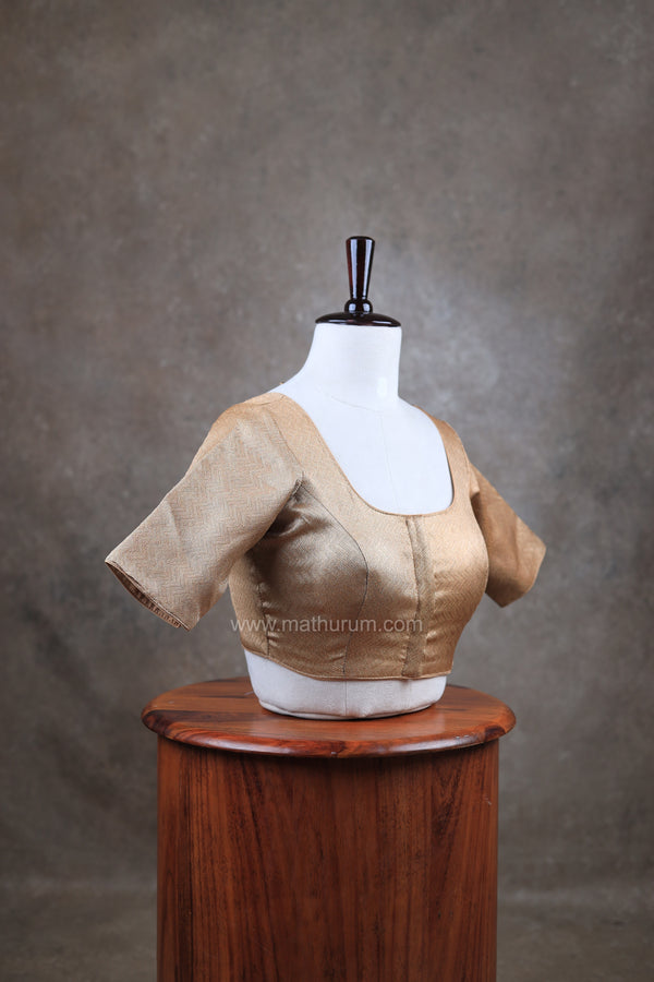 Swara- Antique Gold Blouse
