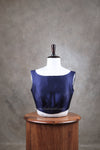 Miraya- Navy Blue Blouse