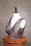 Vaidhegi- Black/pink Blouse (Attachable Sleeves)