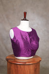 Vaigai- Violet blouse 2.0 (Attachable Sleeves)