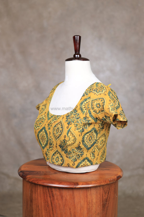 Inari - Mustard Blouse