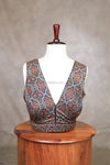 Ava- New Black Blouse (Attachable Sleeves)