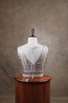 Megalai- Lilac Blouse (Attachable Sleeves)