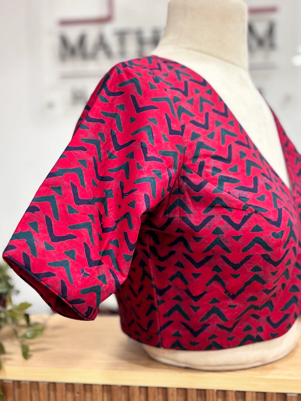 Mahi - Maroon Blouse