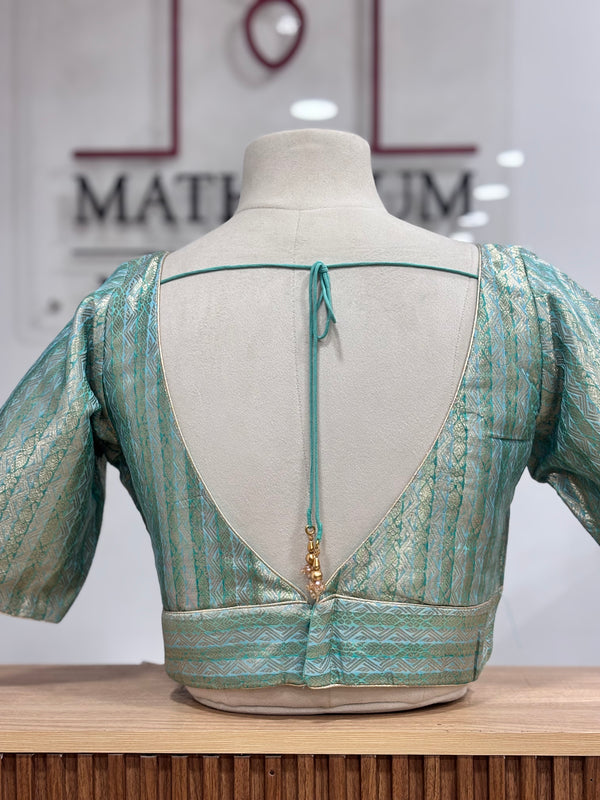 Charvi- Pastel Green Blouse