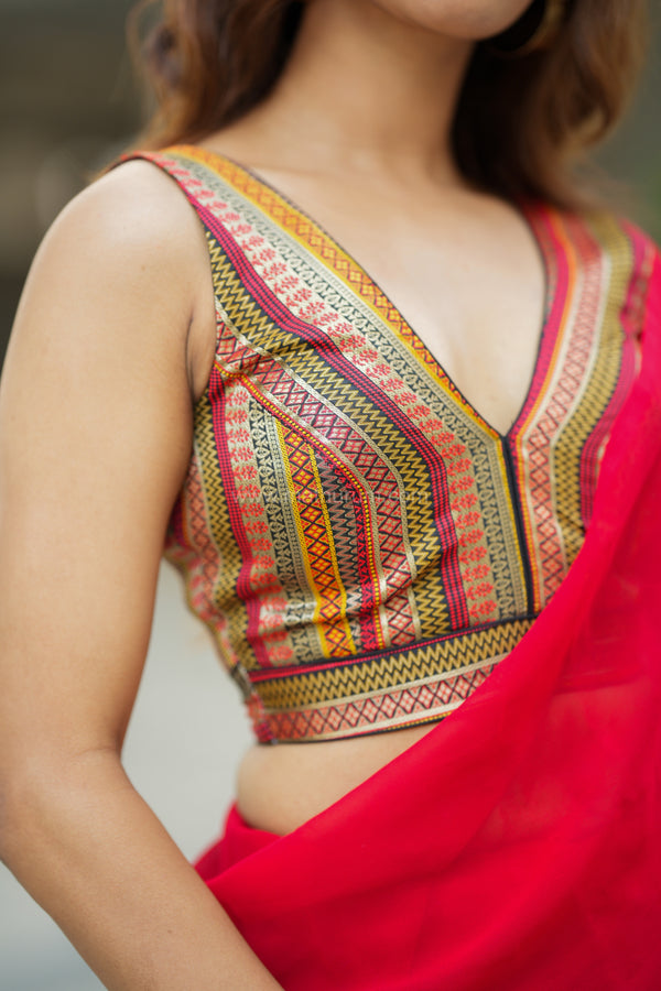 Sitara Combo- Red/Black&Red