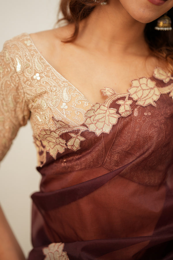 Ira - Gold Blouse