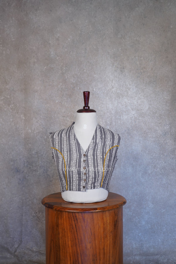 Mythri- Grey Blouse