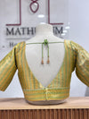 Charvi- Lemon Yellow Blouse